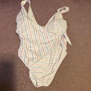 One piece bathing suit